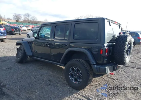 2023 Jeep Wrangler 4-Door Rubicon 4X4 from USA, damaged, VIN 1C4HJXFN7PW670681